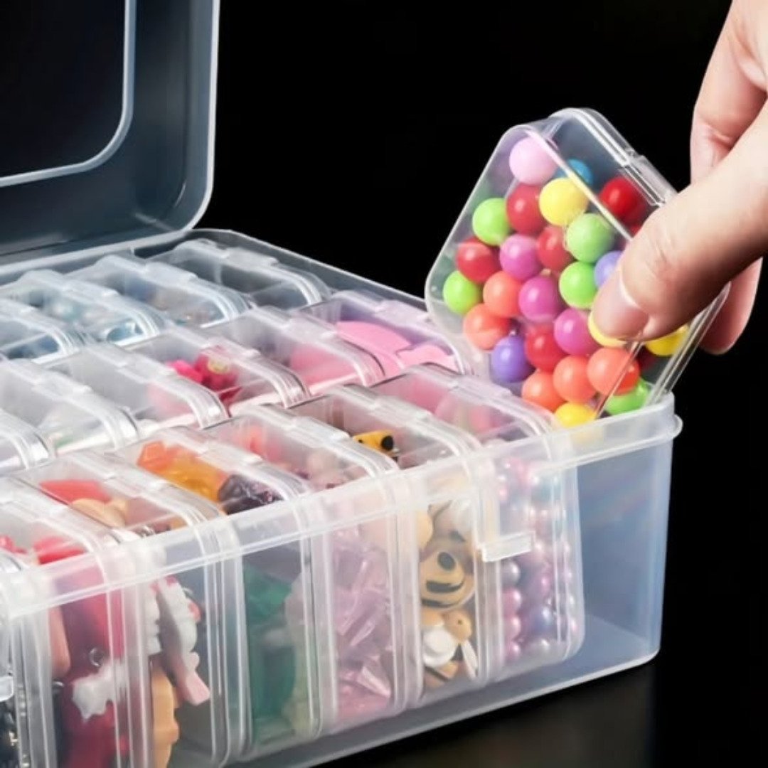30 Grid Plastic Organizer Boxes