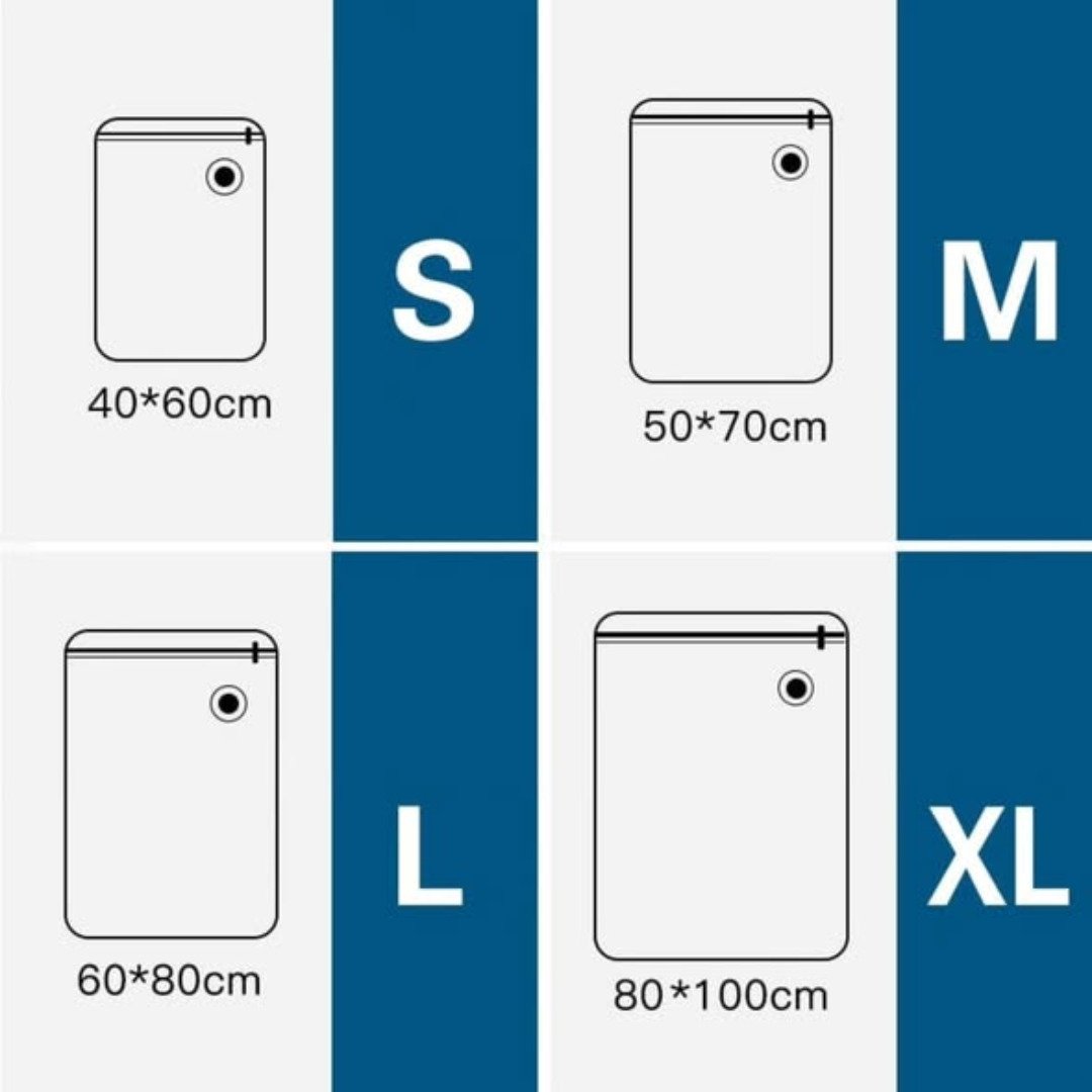 5Pcs Vacuum Compression Bags