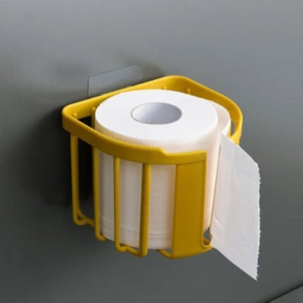 Punch-Free Toilet Paper Holder