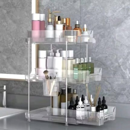 3 layer Multifunctional storage rack