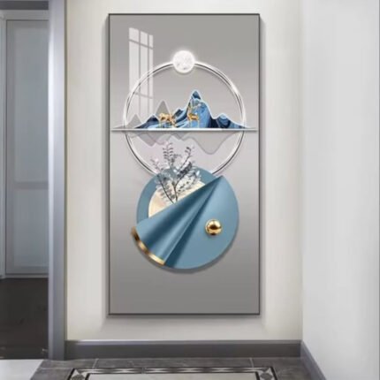 Crystal porcelain decorative painting