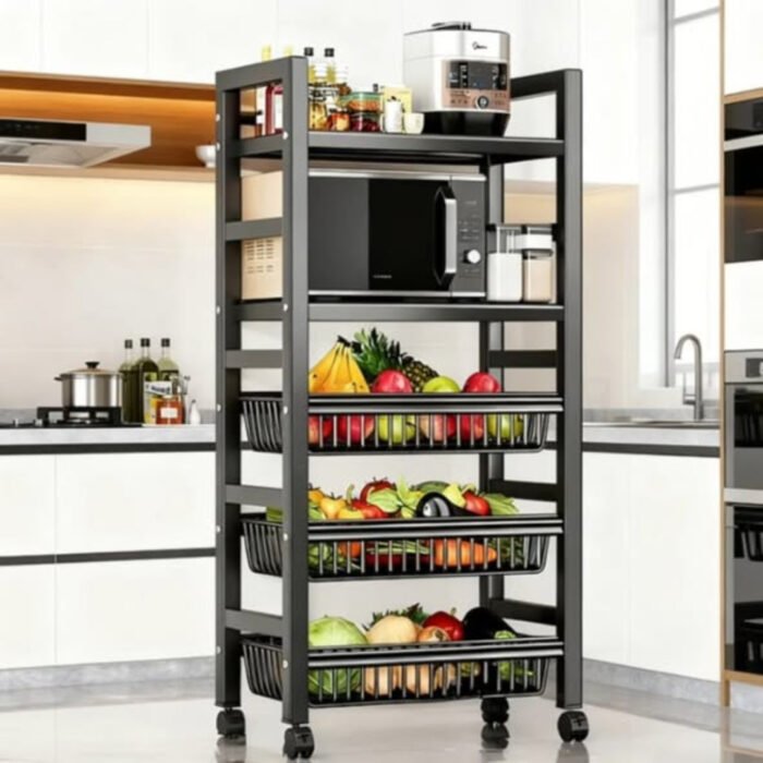 Vegetable Rack Phoenix Heavy Metallic Vegetable Rack - Luvly Household Collections