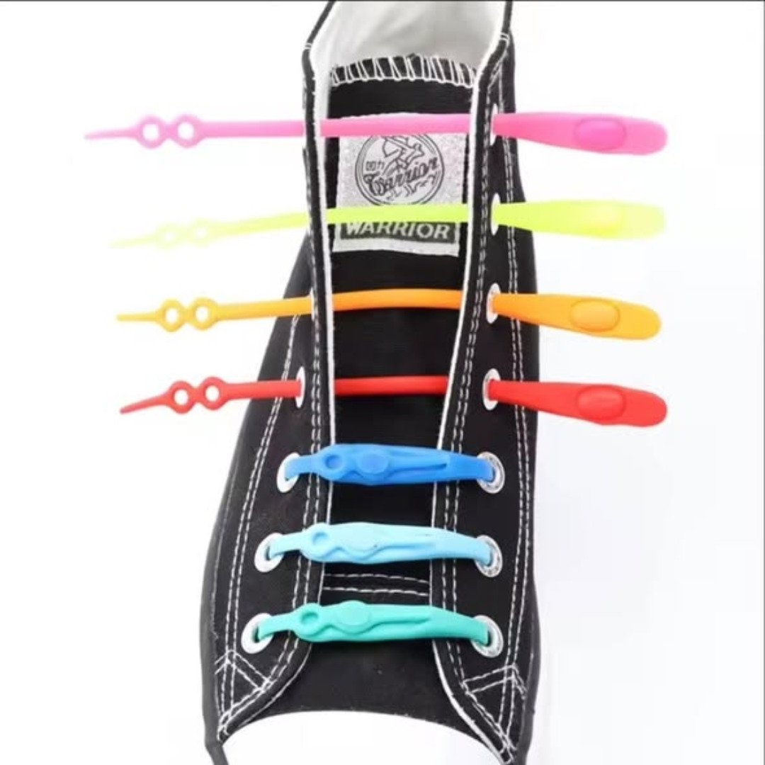 14pc Silicone Shoelaces