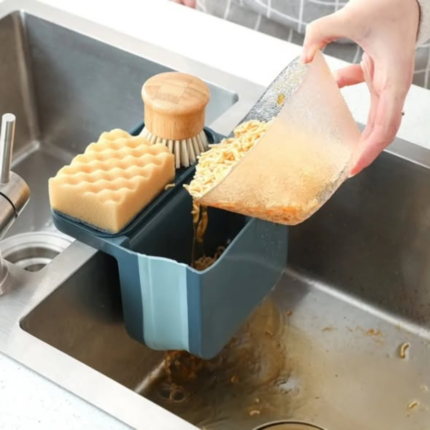 Kitchen Retractable drainage basket