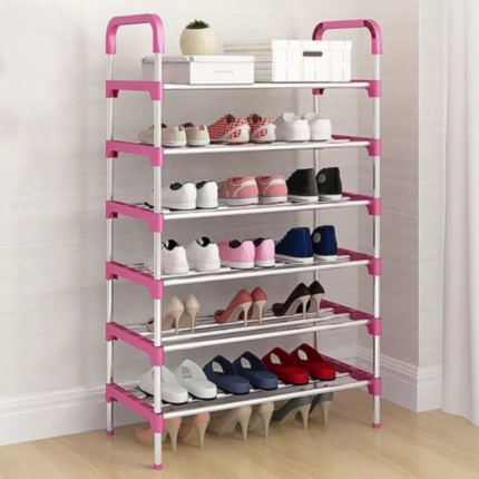 7 tier Adjustable shoe rack
