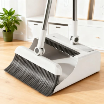 Rotating Long Broom and scoop