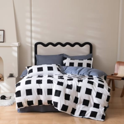 Nordic style Cotton Microfiber Duvet cover sets