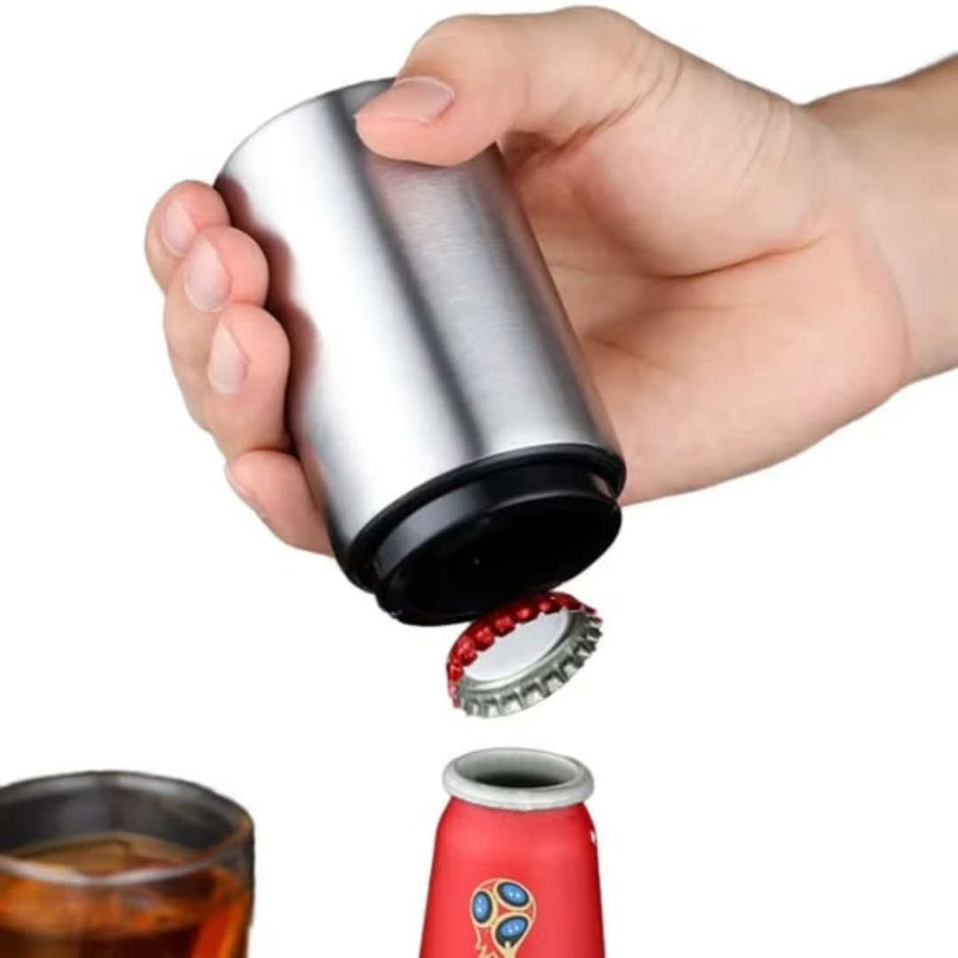 Automatic bottle opener