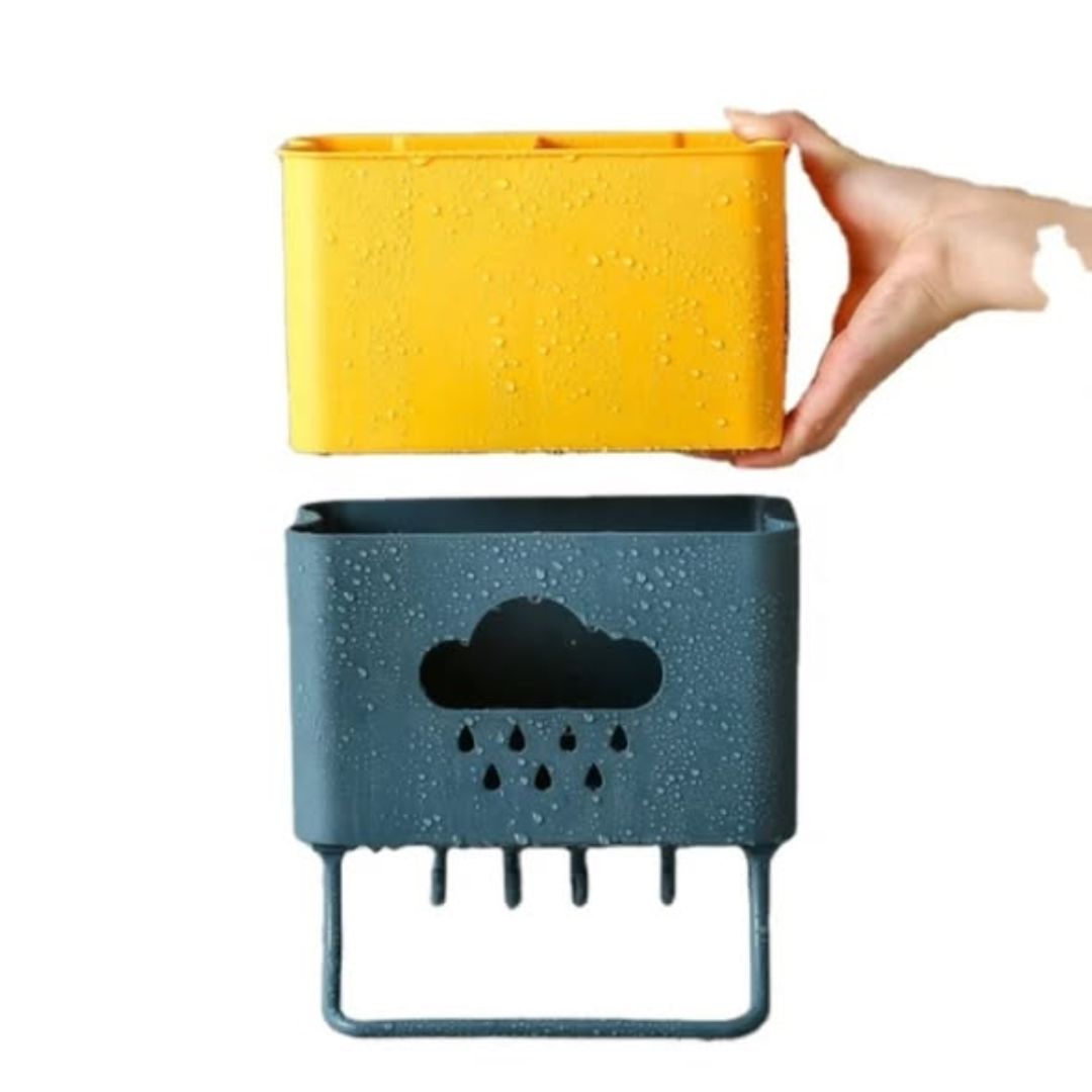 Wall mounted cutlery / bathroom rack