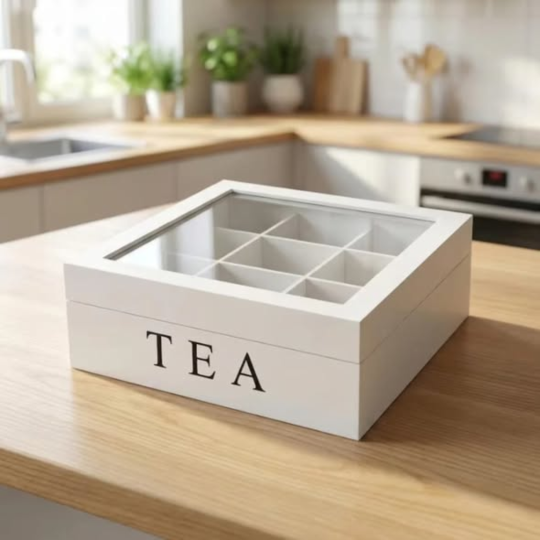 9 Grid Teabag Organizer