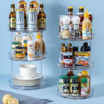 Cabinet Turntable Organizer