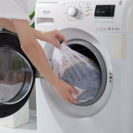 Large Capacity 3Pieces Mesh Laundry Basket