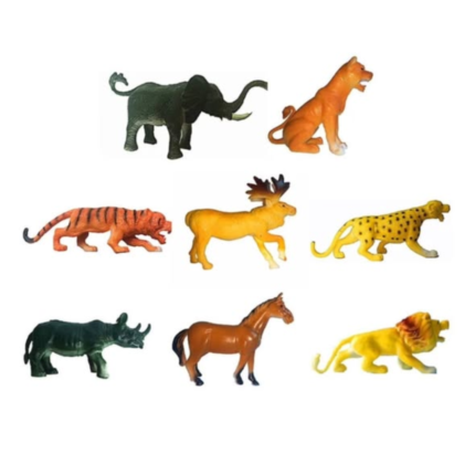 Wild Animal Toy Set