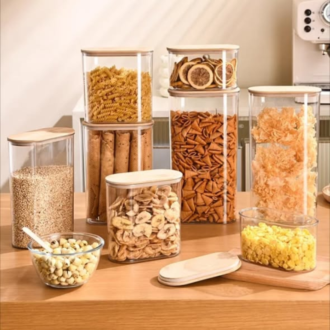4pcs Set Acrylic Storage Containers