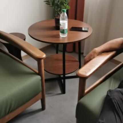 Double layer Shape Side Table