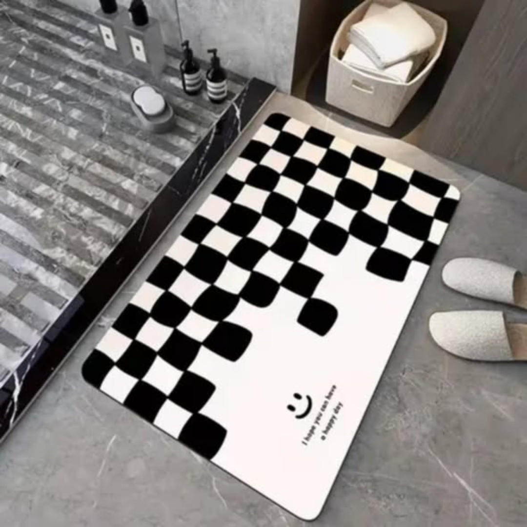 Absorbent Bathroom Mat Rug