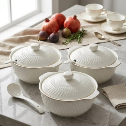 3-Piece Ceramic Bowl Set