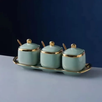 Skyline Gold Sugar Dish