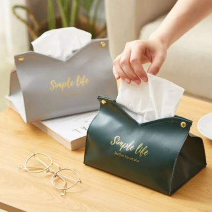 Leather Serviette Holder