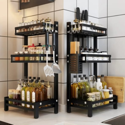 3 layer spice rack