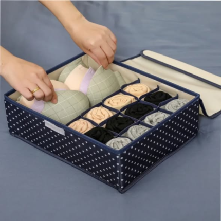 13 Grid Undergarment Organizer