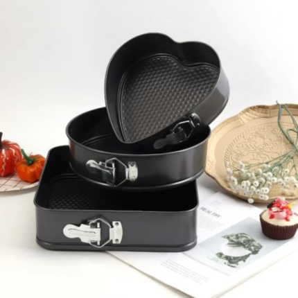 Nonstick mixed shape baking tins