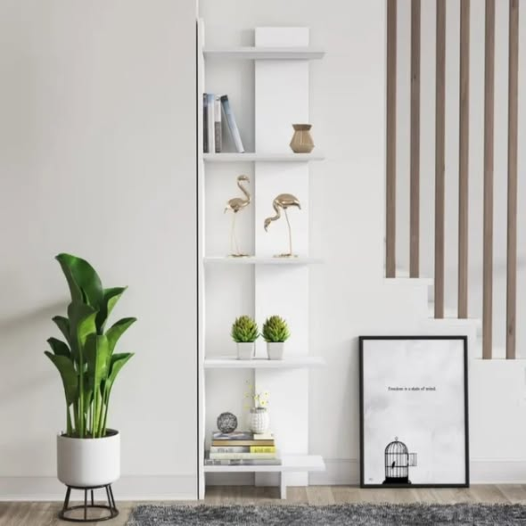 Sly Corner Bookshelf Decor Stand