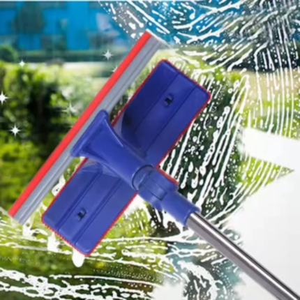2-in-1 telescopic window cleaner