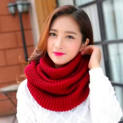 Warm Knitted Woolen Scarf