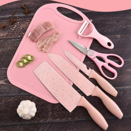 Knife Set with Chopping Board