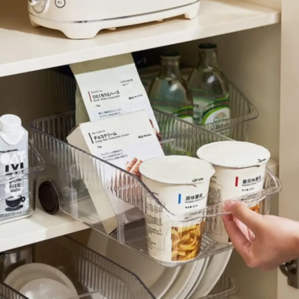 Clear Storage Organizer with Handle