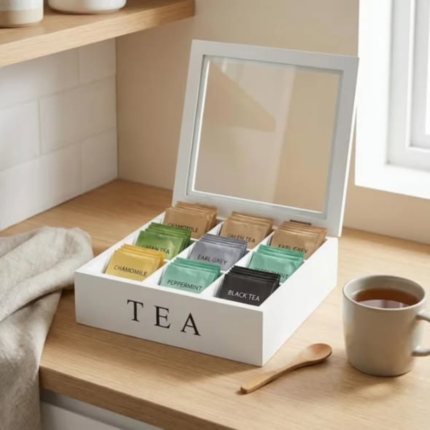 9 Grid Teabag Organizer