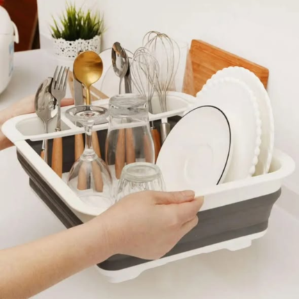 Collapsible Silicone Dish Rack