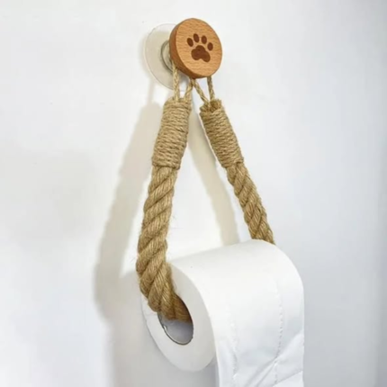 Hemp Rope Tissue Holder