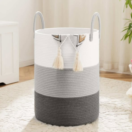 Cotton rope basket