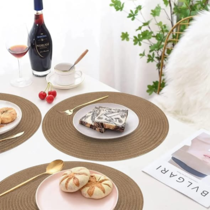 Round Weaving Pot Mat