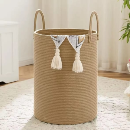 Cotton rope basket