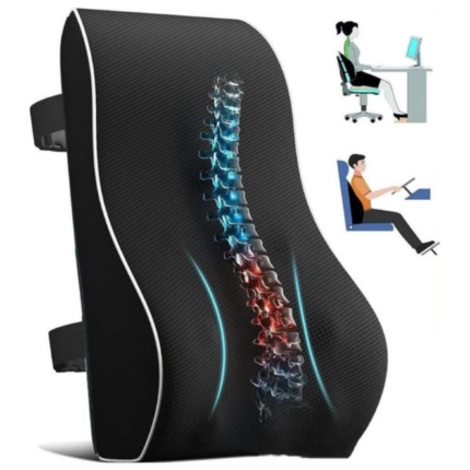 Backrest support memory foam cushion