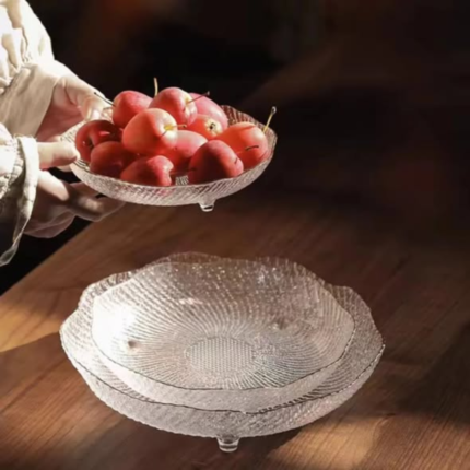 3 Pcs Crystal Glass Set