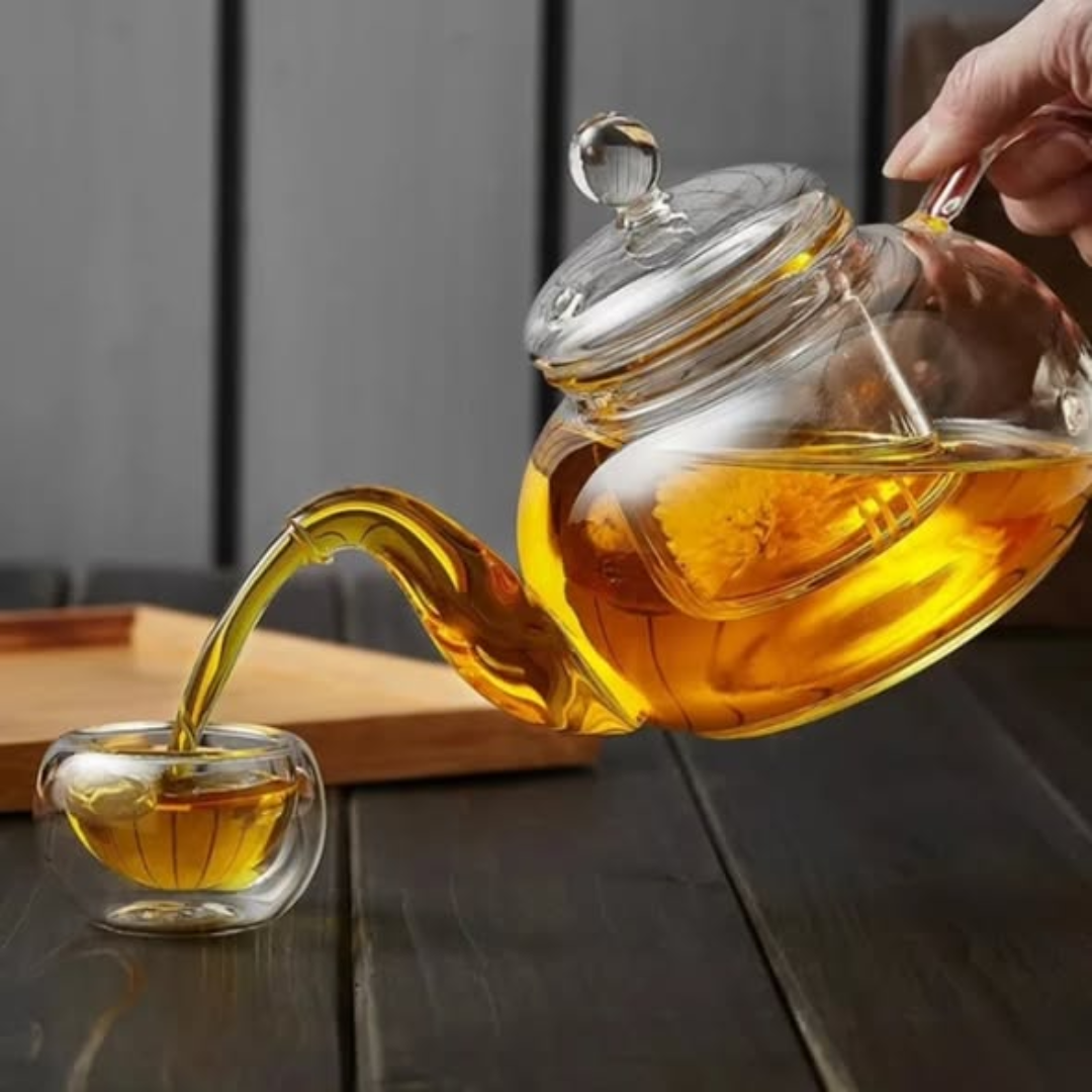 High Borosilicate Glass Tea Pot