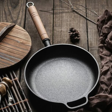 Thickened Cast Iron Frying Pan