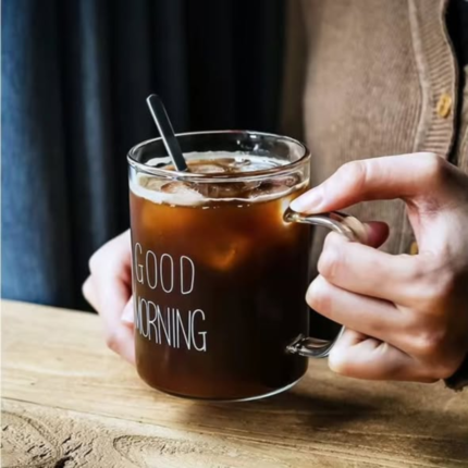 Heat resistant good morning mug