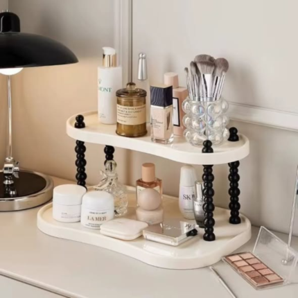 Plastic Double Tier Storage Rack