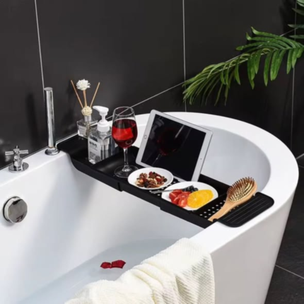 Expandable Bathtub Caddy Tray