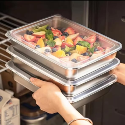 2 pcs set Fresh Lock Airtight Food Storage Containers