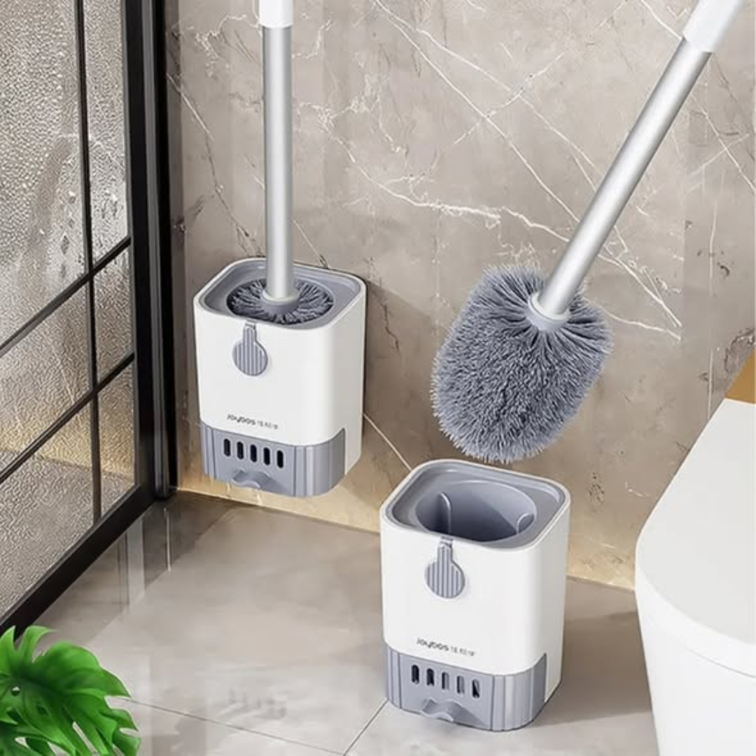 Wall Mounted Long Handle Toilet Cleaning Brush