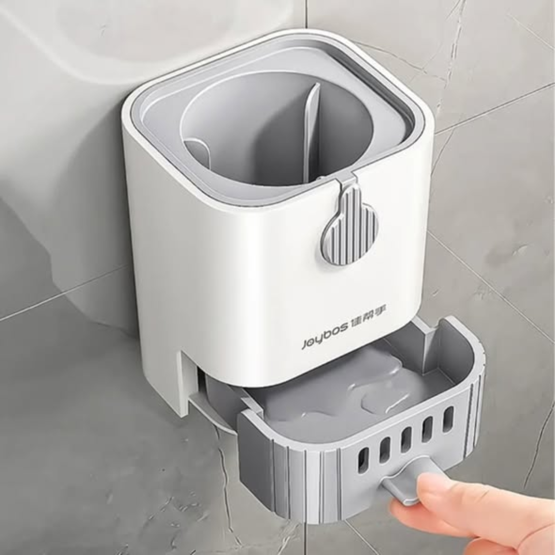 Wall Mounted Long Handle Toilet Cleaning Brush