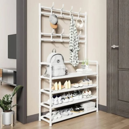 4 layer Detachable Metal Shoe Rack