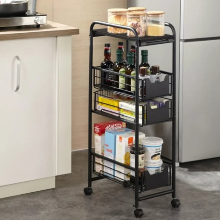 Multifunctional Kitchen Storage Rack - Luvly Household Collections