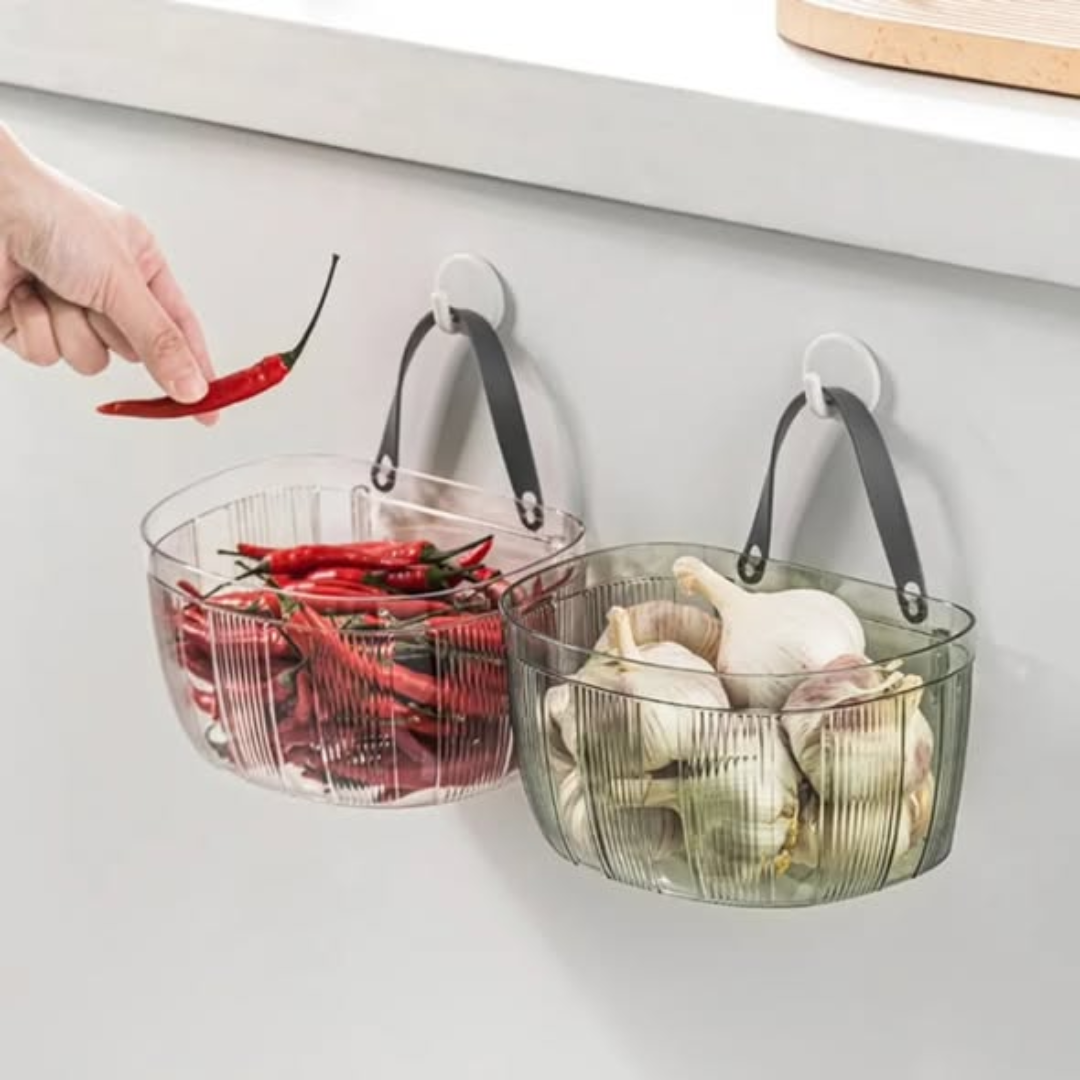 Large Capacity Wall-mounted Storage Basket